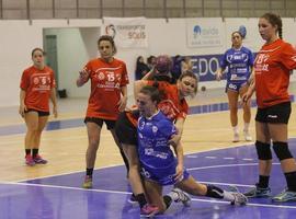 El Oviedo Balonmano Femenino firmó su partido más brillante 