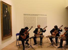 El cuarteto de guitarra clásica EntreQuatre, protagonista de la “Sesión Vermú” del Niemeyer