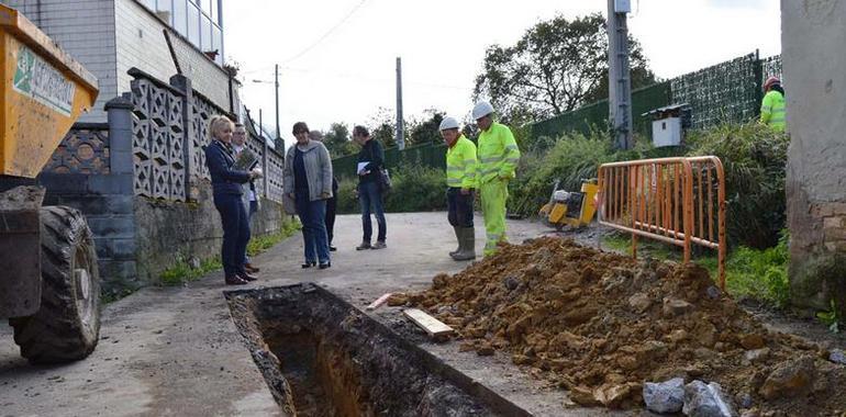 Oviedo invierte cerca de 300.000 euros en mejorar el saneamiento rural