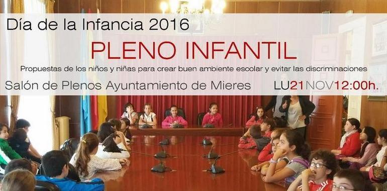 En el ayuntamiento de Mieres hoy mandan los niños y niñas