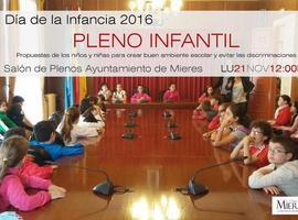 En el ayuntamiento de Mieres hoy mandan los niños y niñas