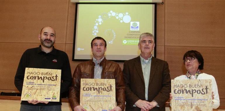Cogersa entregó hoy los premios a los mejores compostadores domésticos