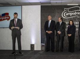 Don Felipe inaugura la Nueva Bureba de Campofrío, llena de esperanza