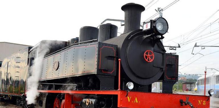 Feve finaliza la restauración de la locomotora de vapor VA8