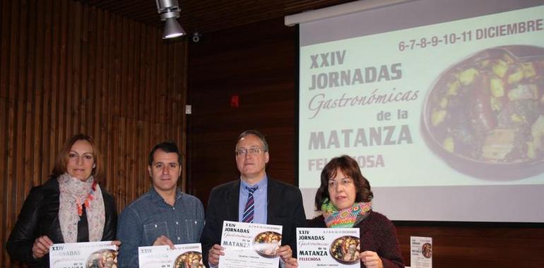 Felechosa dedica una semana a disfrutar de la matanza 