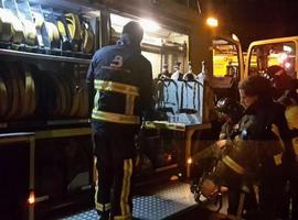Fallece una vecina de Navia en el incendio de la vivienda