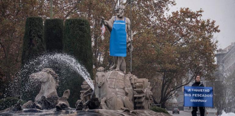 Neptuno pescadero para exigir etiquetado correcto en el pescado 