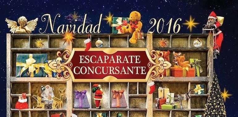 Concurso de escaparates en Avilés con photocall de Favila