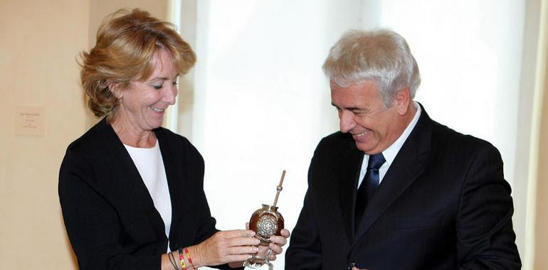 Aguirre recibe al gobernador de la provincia argentina de Córdoba