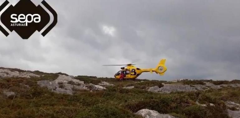 Fallece ahogado un pescador en Vilanueva de Pría, Llanes