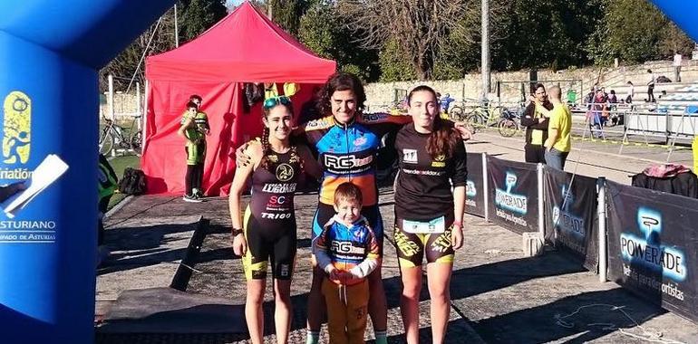 Montse Tomé y Luis Fernández Bárcena ganan el Duatlón Cross Navidad