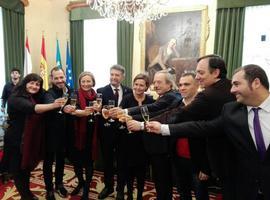 Fraternidad navideña de los alcaldes asturianos