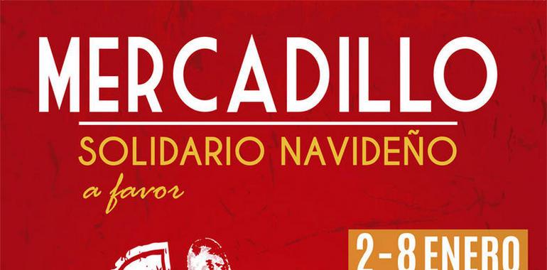 Mercadillo en Gijón a favor de la Asociación de Enfermos de ELA
