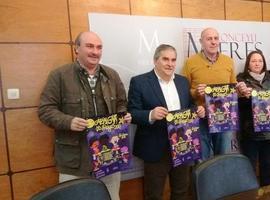  500 figurantes y siete carrozas en la cabalgata de Reyes por Mieres