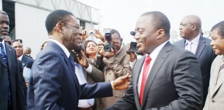Visita del presidente de Congo a Malabo