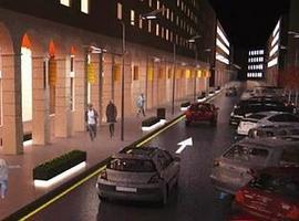 Gijón pone nueva cara a la popular calle Marqués de San Esteban