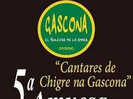 La calle Gascona reanúda sus Cantares de chigre un nuevo año