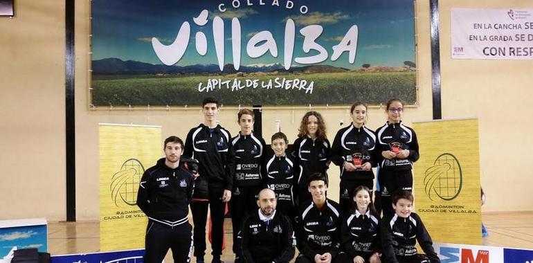 Competitivo fin de semana del Bádminton Oviedo en Granollers, Madrid y Oviedo
