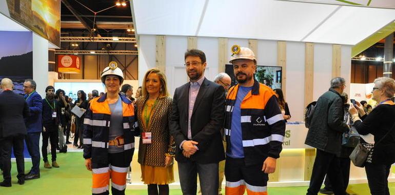 HUNOSA llevó a Fitur sus visitas al interior del Pozo Sotón, una experiencia única en Europa