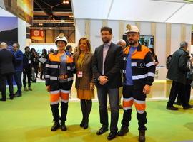 HUNOSA llevó a Fitur sus visitas al interior del Pozo Sotón, una experiencia única en Europa