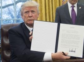 Trump retira a EEUU del tratado de libre comercio Transpacífico (TPP) 