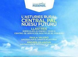 Podemos Asturies presenta en Llastres “El medio rural asturiano: eje de futuro”