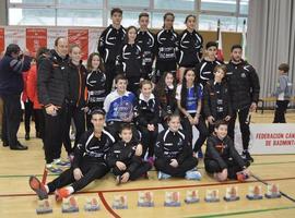 Dura competición para el Club Bádminton Oviedo