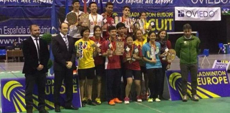 Cita del Bádminton internacional en Corredoria Arena de Oviedo