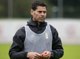 Hierro confía en un buen partido del Oviedo frente al Mallorca