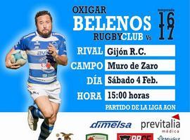 Final entre el Gijón Universidad Rugby y el Belenos 