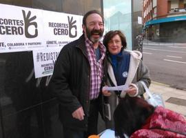 Recortes Cero se presenta en Ciudad Naranco de Oviedo