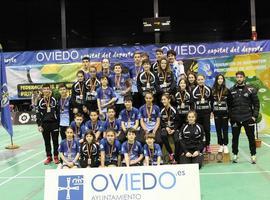 Gran actuación del Bádminton local en el Internacional de Oviedo