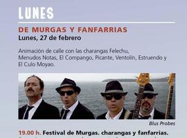 Les Viudes dan la mejor murga en el Antroxu de Avilés 