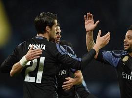 El Real Madrid en cuartos de final tras vencer al Nápoles (3-1)