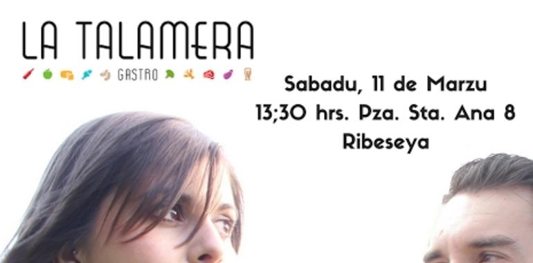 Silvia Quesada y Alfredo González, el sábado en Ribeseya