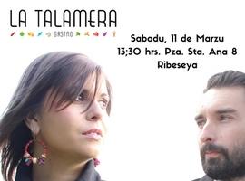 Silvia Quesada y Alfredo González, el sábado en Ribeseya