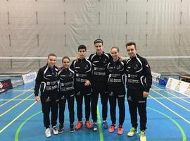Satisfactorio fin de semana para el Bádminton Oviedo