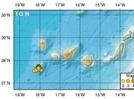 Sólo tres sismos sentidos en El Hierro, en la madrugada del viernes al sábado