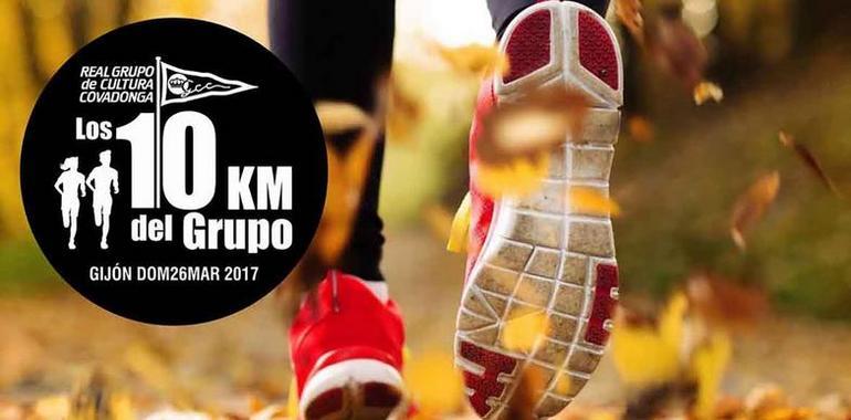 Gijón: 1.200 inscritos en la carrera "Los 10 km del Grupo"