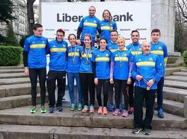 Laura Álvarez Bedia y Dani Bayón, campeones Asturias Duatlón en Oviedo