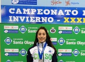 Gijón: Alexia Arredondo, subcampeona de España en 200 espalda