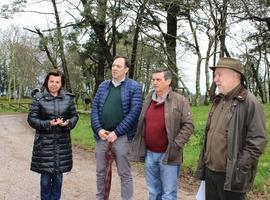 La consejera destaca el Cordal de Peón como monte sostenible