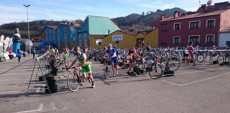 146 deportistas en el VIII Duatlón de Castrillón