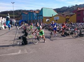 146 deportistas en el VIII Duatlón de Castrillón