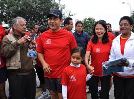 Humala: Tenemos que recuperar los estadios para las familias 