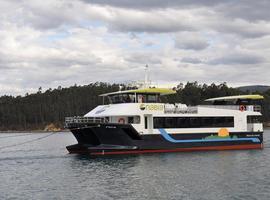 El Pirata de Canexol zarpa de Gondán para practicar la ría de Vigo