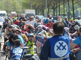 La Bicicletada pedalea Gijón