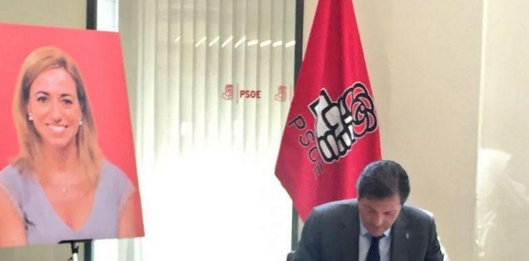 Javier Fernández destaca el "coraje" y la "valentía" de Chacón