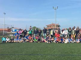 Gran éxito del segundo Family Training Day del Avilés Stadium