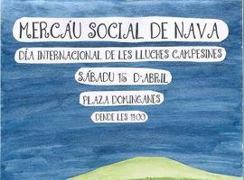 Mercáu social en nava esti sábadu 15